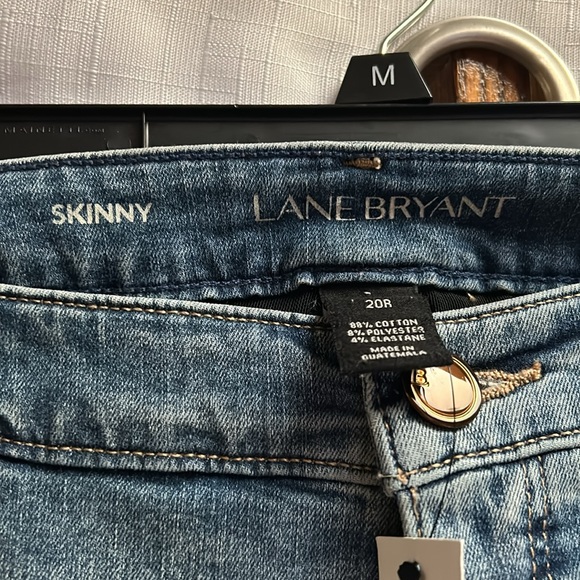 Lane Bryant Mid Rise Super Stretch Skinny Ankle 20 Regular - Picture 7 of 12